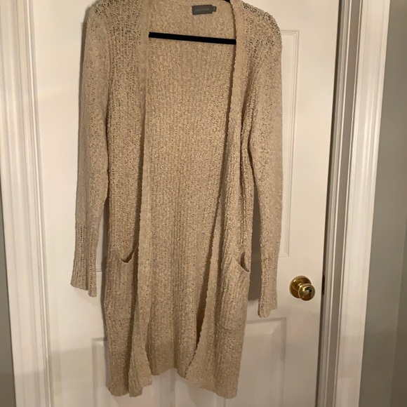 Long cardigan. Oatmeal colour Size s/m - Picture 1 of 3